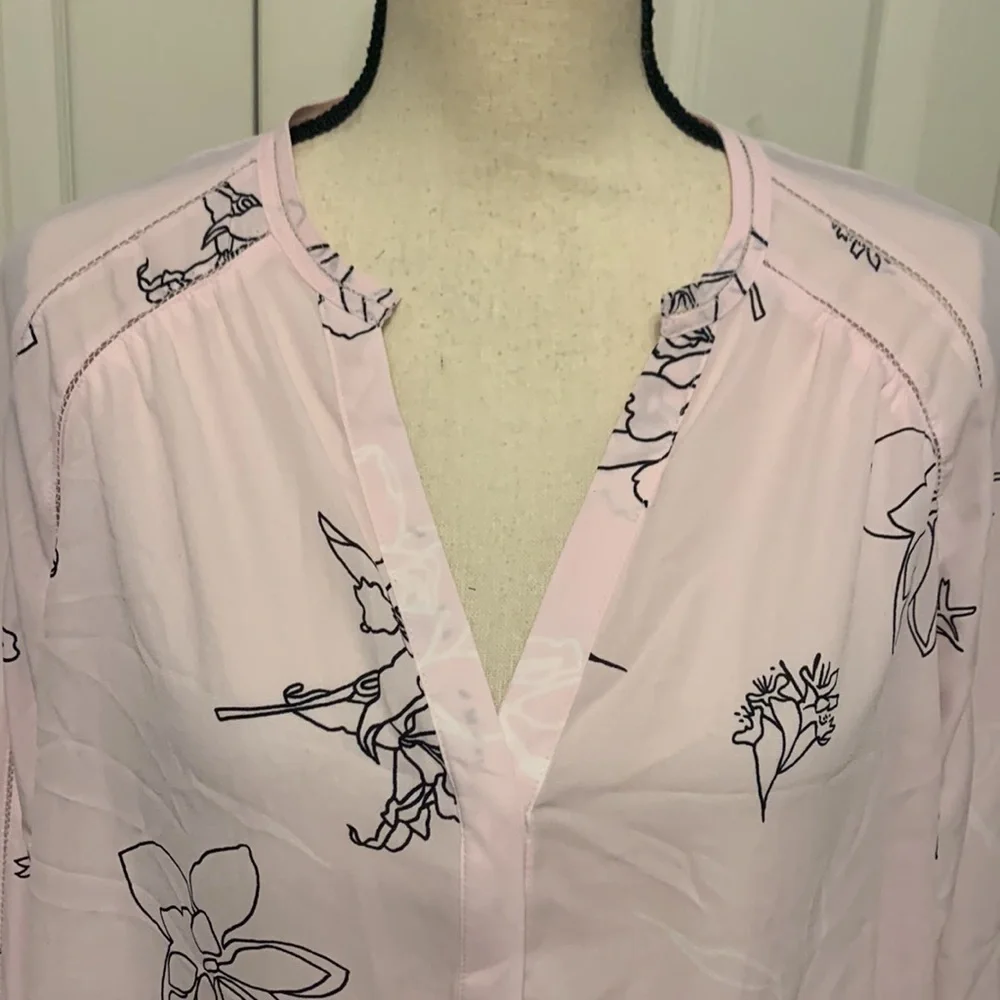 Alfani Button Up Blouse - Picture 2 of 11